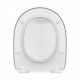 DEBBA ROUND Сиденье и крышка для унитаза, дюропласт., с механизмом Soft-Closing, белое. ROCA