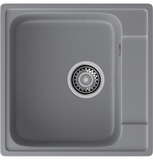 GranFest QUARZ (GF-Z48) Мойка для кухни 480*480мм (темно-серый)