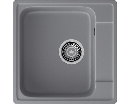 GranFest QUARZ (GF-Z48) Мойка для кухни 480*480мм (темно-серый)
