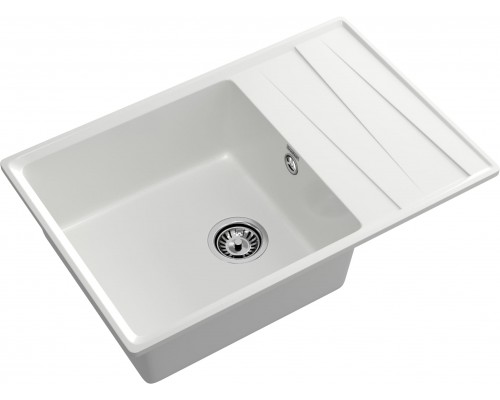 GRANFEST Мойка композит LEVEL, GF-LV-760L, чаш+кр 760*500, иней