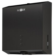 Диспенсер для бумажных полотенец Nofer из  стали черный
