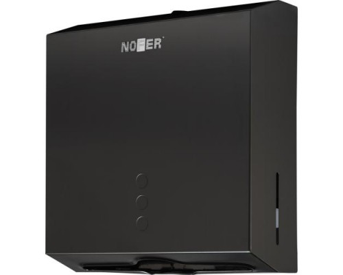 Диспенсер для бумажных полотенец Nofer из  стали черный