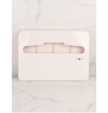 Диспенсер накладок для  туалета пластиковый белый