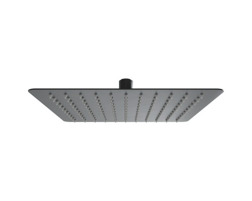 Верхний душ VENTAS S BLACK 25 см, черный матовый, BERGES