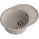 GranFest QUARZ (ECO-58) Мойка чаша+кр 620*480 (песок)