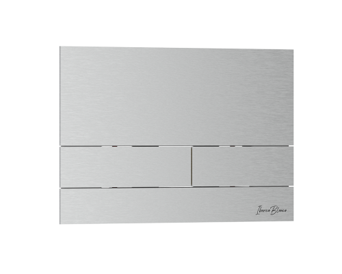 Комплект 2в1 IBERICA BLANCA инсталляция SILENCIO MINI, кнопка смыва INOX-S хром матовый (IB.001М.016.01)