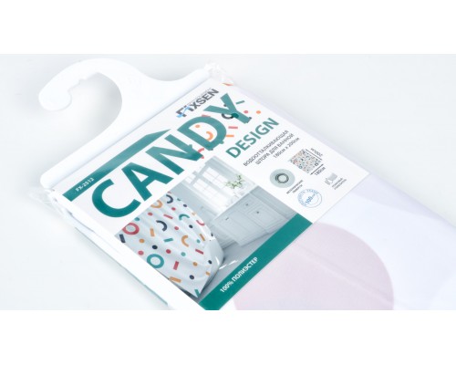 Штора для ванной Fixsen Candy FX-2512