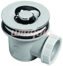 Сифон TOURBILLON D60 мм, выход D40 мм WIRQUIN