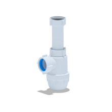 Сифон Ани 1 1/4"* 32 "Юнг" без выпуска, ANI PLAST