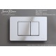 Кнопка смыва IBERICA BLANCA INOX-C нержавеющая сталь, хром глянцевый (IB.B011.003.001)
