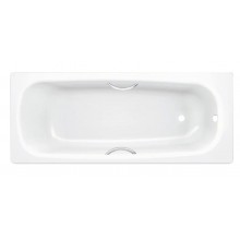 Ванна стальная BLB UNIVERSAL HG B75H с шумоизоляцией и отверстиями для ручек 1700х750 мм, лист 3,5 мм (B75HTH001 handles)