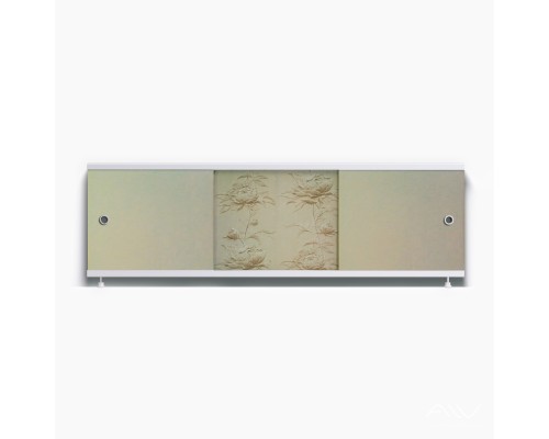 ОПТИМА_Decor Экран для ванны 170 см,ПВХ с офсетной печатью,(эвридика-002), ALAVANN