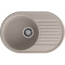 GranFest QUARZ (ECO-18) Мойка чаша+кр 740*480 (песок)