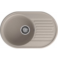 GranFest QUARZ (ECO-18) Мойка чаша+кр 740*480 (песок)