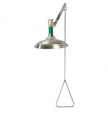 Аварийный душ для установки на потолок из нерж. стали с рычагом SC820SS, шт