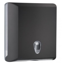 Диспенсер для бумажных полотенец из ABS  пластика. Черный