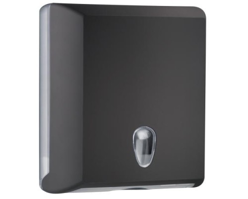 Диспенсер для бумажных полотенец из ABS  пластика. Черный