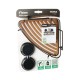 Полка угловая одноэтажная черная FIXSEN Magic FX-920B-1)