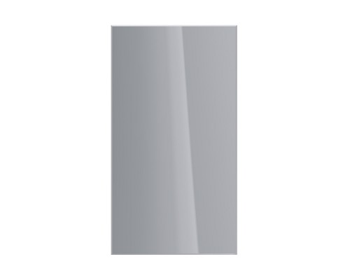 Шкаф зеркальный Lemark UNIVERSAL 45х80 см 1 дверный, петли слева, цвет корпуса: Белый глянец