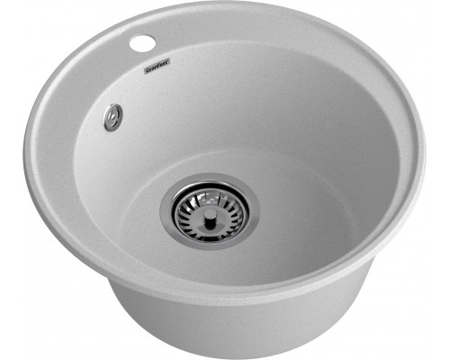 GranFest QUARZ (ECO-08) Мойка чаша D=480мм (серый)