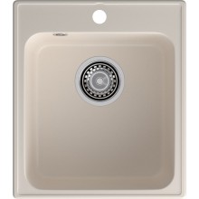GranFest QUARZ (ECO-17) Мойка  1-чаш. 420*480 (белый)