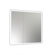 Зеркало-шкаф Emotion LED 800х800 с датчиком движения