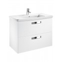 Тумба под раковину Roca The Gap 60 ZRU9302879, цвет белый глянцевый