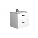 Тумба под раковину Roca Victoria Nord ZRU9000028 600 х 450 мм, цвет белый глянец