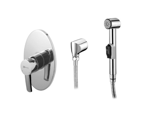 Гигиенический душ Lemark Atlantiss, со смесителем, хром, LM3219C