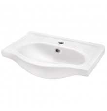 Раковина мебельная Santek Селигер-60, WH110268, 60.5 x 44.5 см, белая