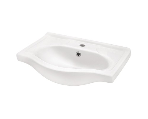 Раковина мебельная Santek Селигер-60, WH110268, 60.5 x 44.5 см, белая