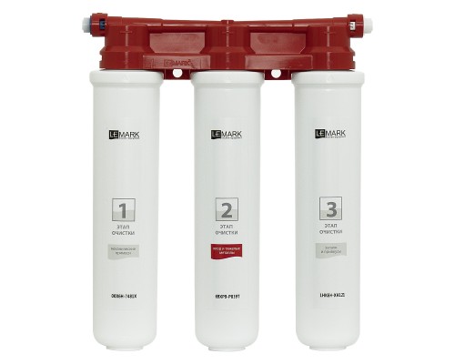 Комплект Lemark Смеситель LM3072C для кухни + Фильтр BASIC для очистки воды от хлора и вредных примесей (LM3072C085)