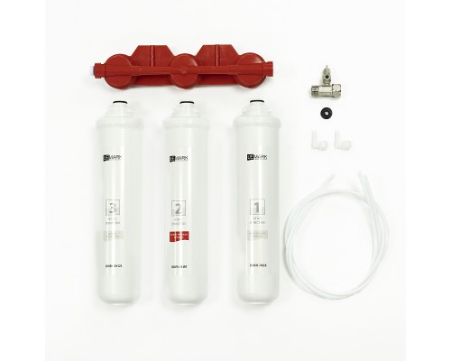 Комплект Lemark Смеситель LM3072C для кухни + Фильтр BASIC для очистки воды от хлора и вредных примесей (LM3072C085)