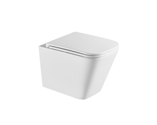 Комплект 3в1: Инсталляция Lemark PENEDA для унитазов с кнопкой смыва BIT хром глянец + унитаз подвес Торнадо (100801419)