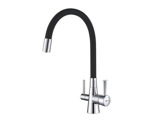 Комплект LEMARK Смеситель LM3075C для кухни  + Фильтр BASIC для очистки воды (LM3075C085)