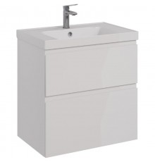 Тумба белый глянец 56,8 см Lemark Veon LM01V60T