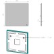 Зеркало 80x80 см Lemark Ecosmo LM80Z-Ecos