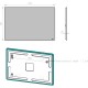 Зеркало 120x80 см Lemark Ecosmo LM120Z-Ecos