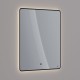 Зеркало 70x80 см Lemark Mioblack LM70ZM-black