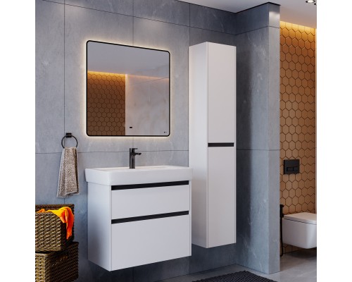 Зеркало 100x80 см Lemark Mioblack LM100ZM-black