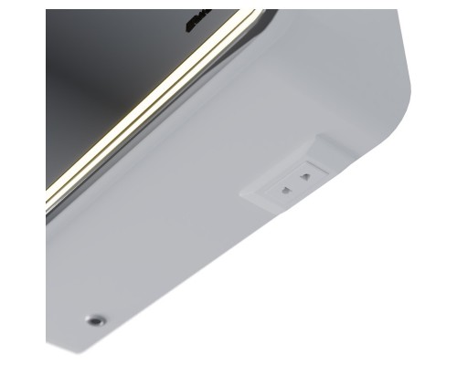 Зеркальный шкаф 50x80 см белый глянец R Lemark Element LM50ZS-E