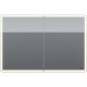 Зеркальный шкаф 120x80 см белый глянец Lemark Element LM120ZS-E