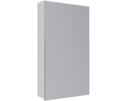 Зеркальный шкаф 45x80 см белый глянец L Lemark Universal LM45ZS-U