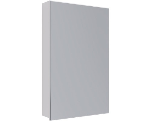 Зеркальный шкаф 50x79 см белый глянец L Lemark Universal LM50ZS-U