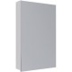 Зеркальный шкаф 50x79 см белый глянец L Lemark Universal LM50ZS-U