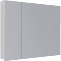 Зеркальный шкаф 100x79 см белый глянец Lemark Universal LM100ZS-U