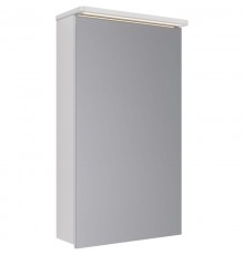 Зеркальный шкаф 45x80 см белый глянец L Lemark Zenon LM45ZS-Z
