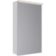 Зеркальный шкаф 45x80 см белый глянец L Lemark Zenon LM45ZS-Z