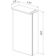 Зеркальный шкаф 45x80 см белый глянец L Lemark Zenon LM45ZS-Z