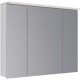 Зеркальный шкаф 100x80 см белый глянец Lemark Zenon LM100ZS-Z